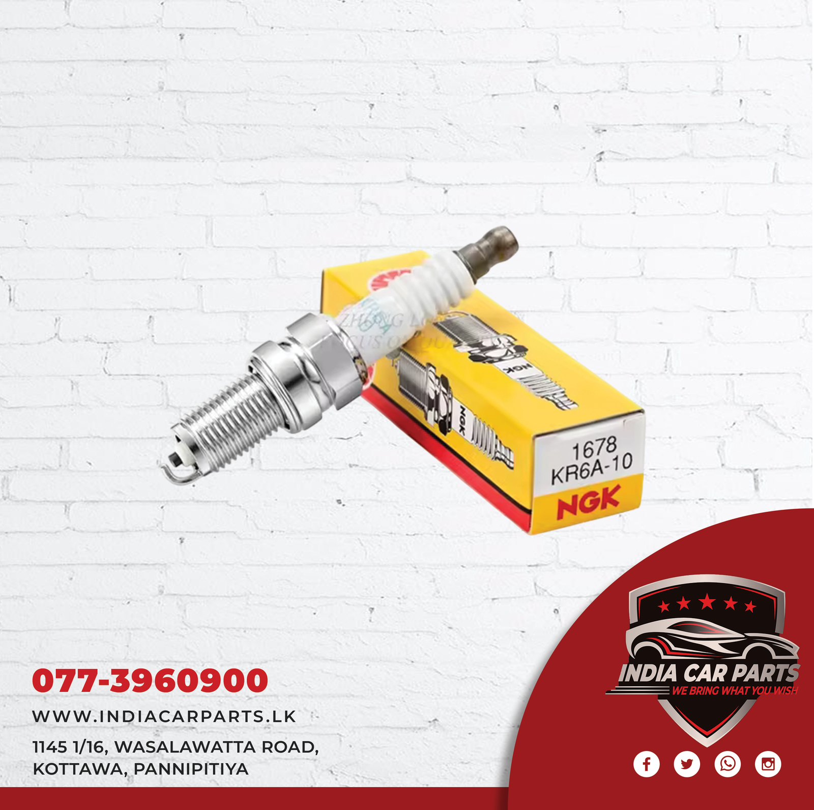 NGK Spark Plug KR6A-10