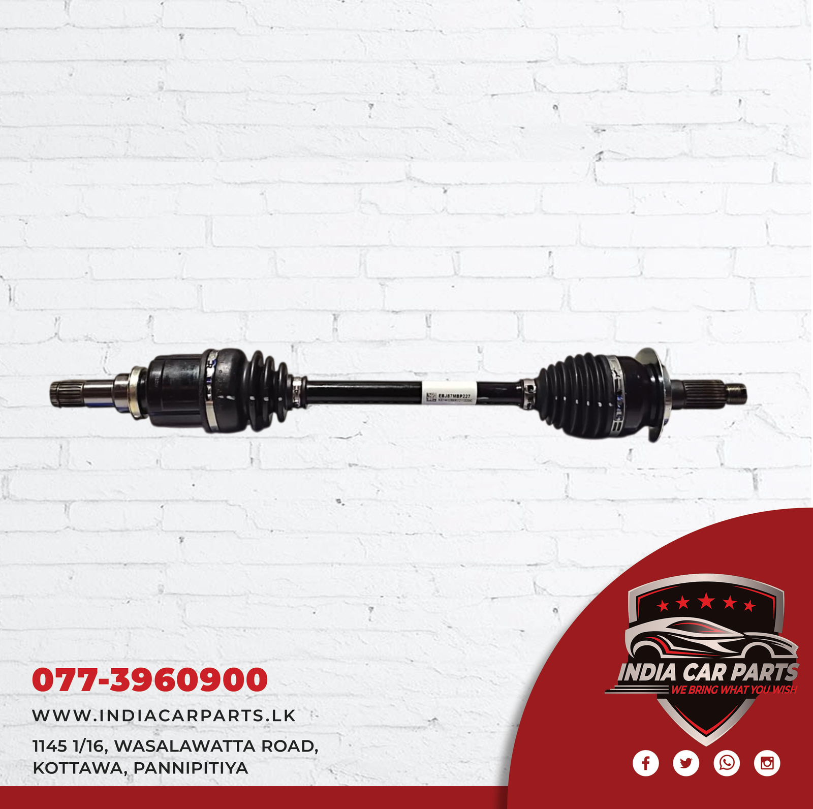 Drive Shaft Ertiga