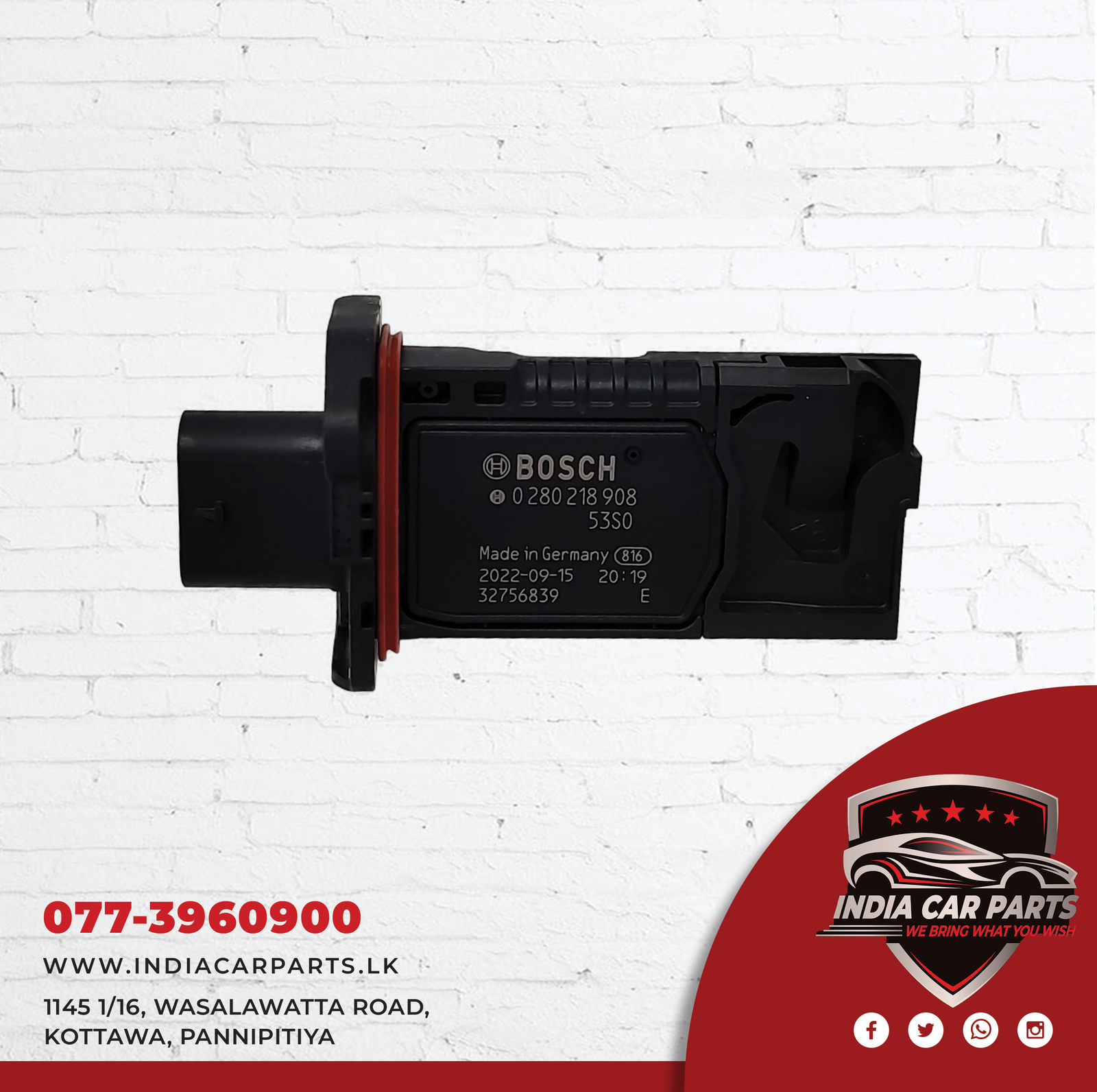 Fronx MAF Sensor