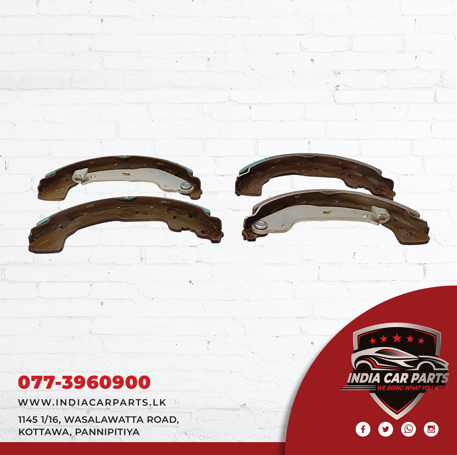 Fronx Brake Shoe Set